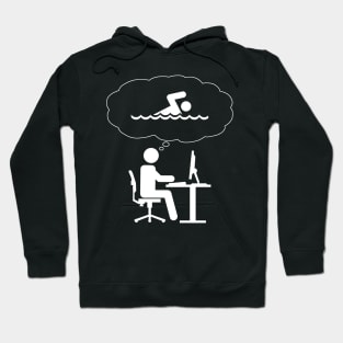 Office Dreamer - Swimming Hoodie